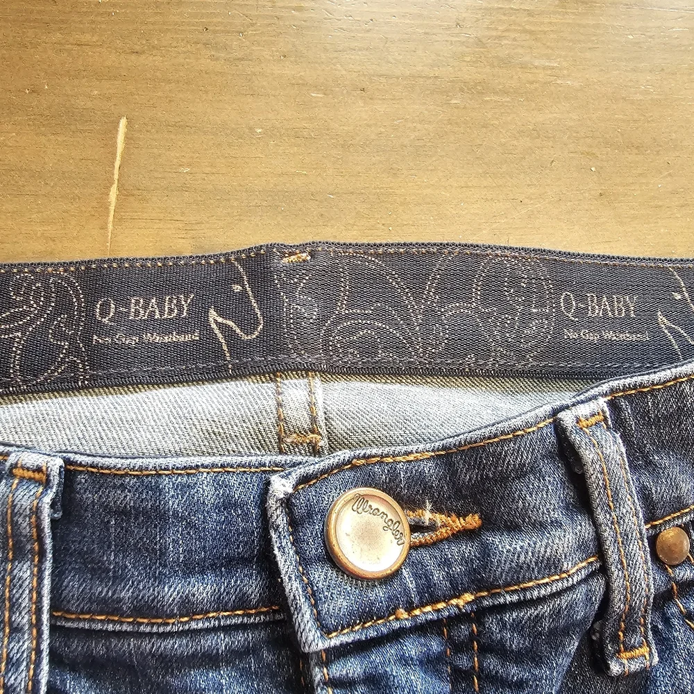 Two Pair Q-Baby Wrangler Jeans 5/6 - Picture 3 of 7